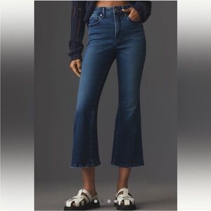 NWT Good American Mid Rise Bootcut Jeans Size 0